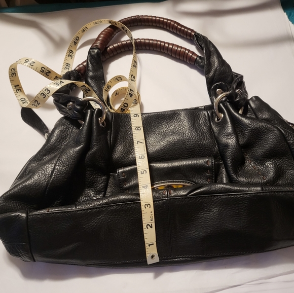 Black Leather Makowsky Bag - Picture 6 of 8